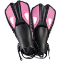 Professional Lightweight Diving Flipper Long Fingers Swimming Diving Adult Children Adjustable Siamesed Power Duck Flipper