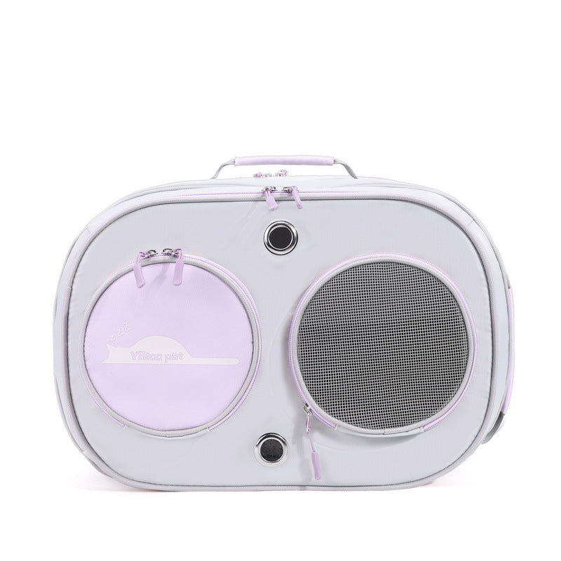 Bolsa de Transporte para Gatos Portátil | Ombro, Grande Capacidade, Ventilada