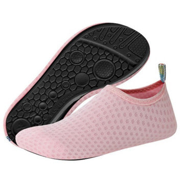Striped beach shoes snowflake shoes socks beach socks diving snorkeling shoes indoor fitness shoes solid color yoga shoes