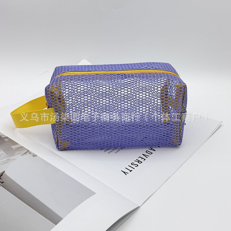 Bolsa de Maquilhagem Transparente Octogonal | Viagem e Praia