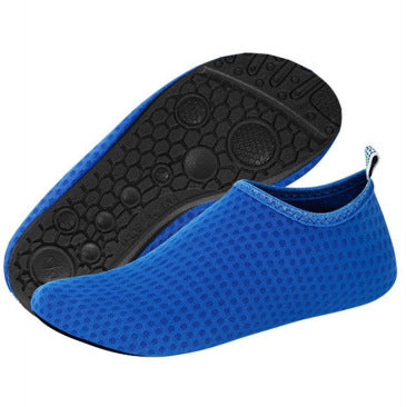 Striped beach shoes snowflake shoes socks beach socks diving snorkeling shoes indoor fitness shoes solid color yoga shoes