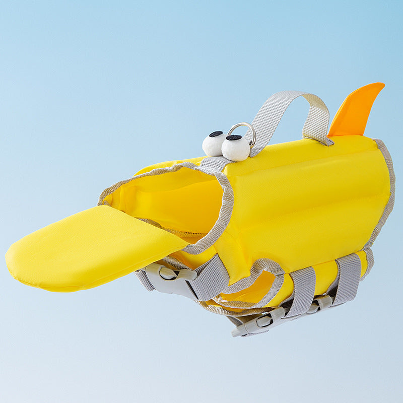 Summer Animal Modeling Small Bee Dog Life Jackets Medium Small Dog Universal Dog Swimsuit Pet Flotation Suit