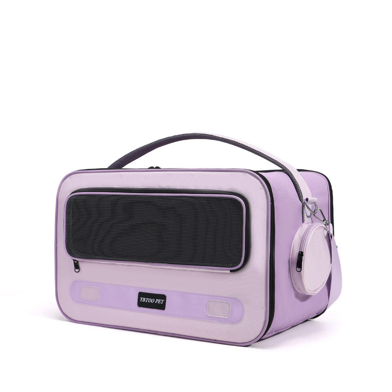 Bolsa de Transporte para Gatos Portátil | Ombro, Grande Capacidade, Ventilada