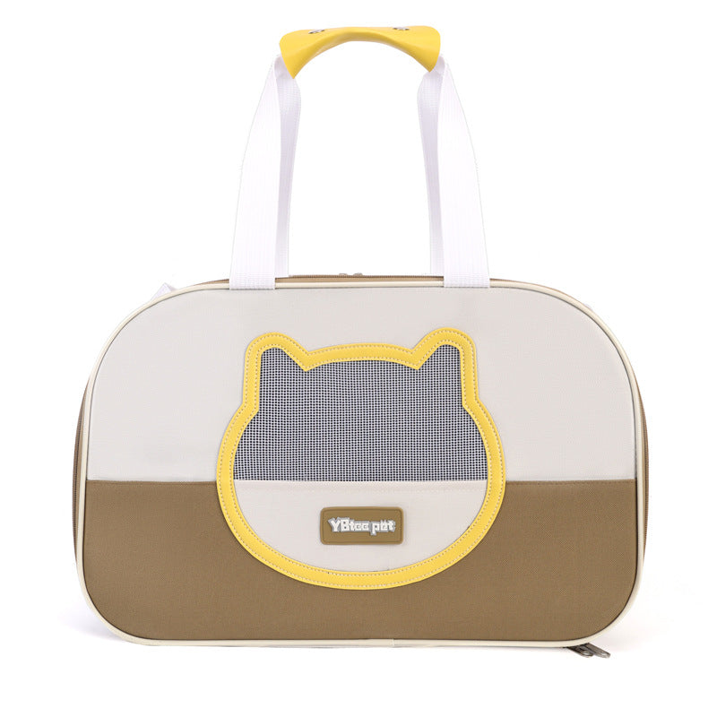 Bolsa de Transporte para Gatos Portátil | Ombro, Grande Capacidade, Ventilada