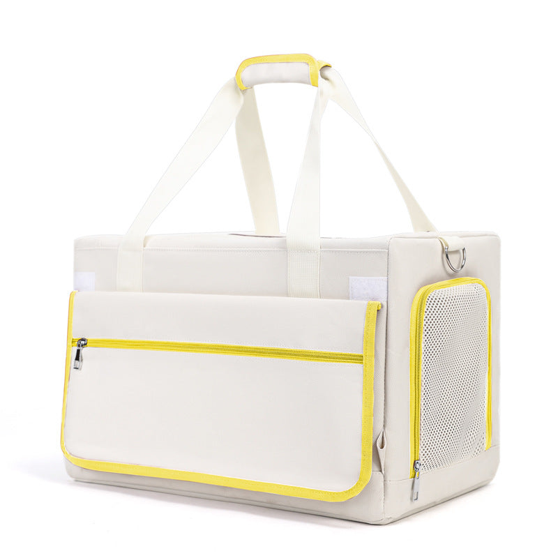 Bolsa de Transporte para Gatos Portátil | Ombro, Grande Capacidade, Ventilada