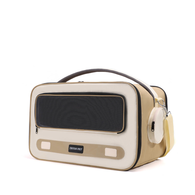 Bolsa de Transporte para Gatos Portátil | Ombro, Grande Capacidade, Ventilada