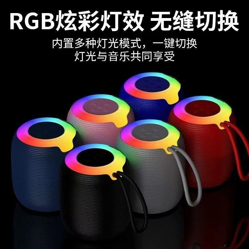 USB Large Audio Subwoofer Bluetooth Speaker Outdoor Portable High Volume Home Desktop Mini Speaker
