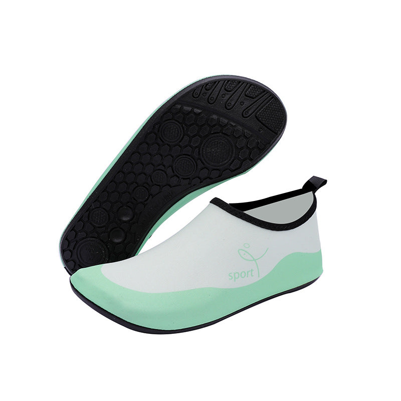 Beach Shoes Beach Socks Swimming Diving Snorkeling Non-slip Tracing Shoes Men's and Women's Adult Soft-soled Quick-drying Seaside Wading Shoes