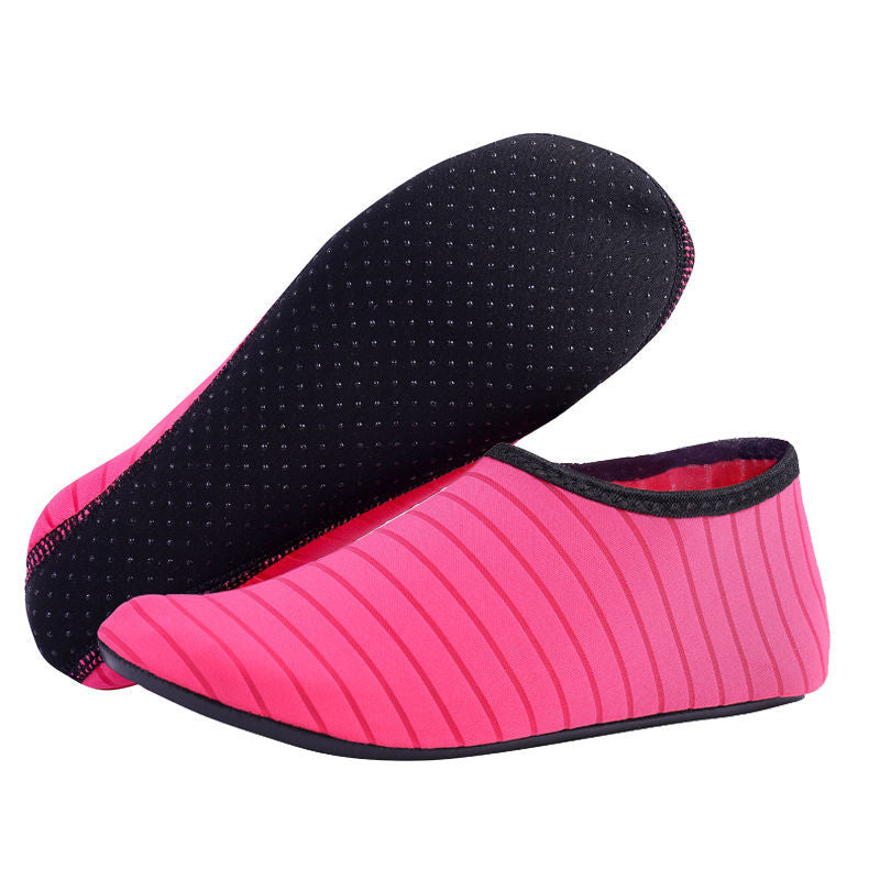Beach Shoes Beach Socks Swimming Diving Snorkeling Non-slip Tracing Shoes Men's and Women's Adult Soft-soled Quick-drying Seaside Wading Shoes