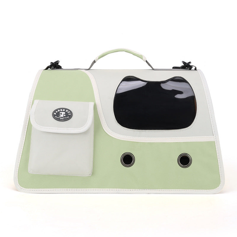 Bolsa de Transporte para Gatos Portátil | Ombro, Grande Capacidade, Ventilada