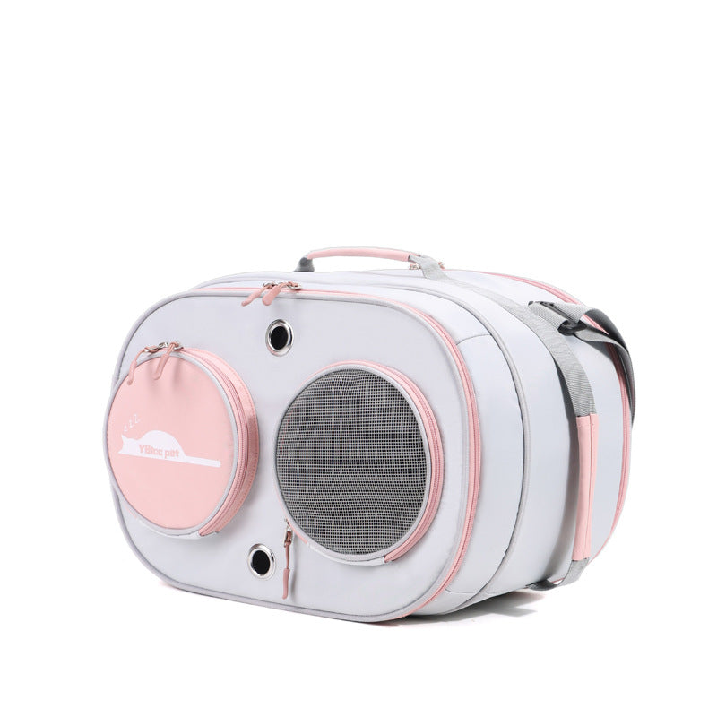 Bolsa de Transporte para Gatos Portátil | Ombro, Grande Capacidade, Ventilada