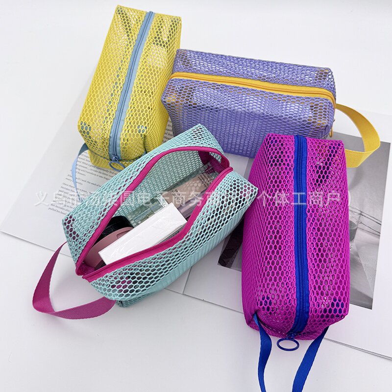 Bolsa de Maquilhagem Transparente Octogonal | Viagem e Praia
