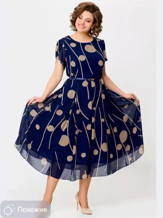2026 New Polka Dot Print Dress