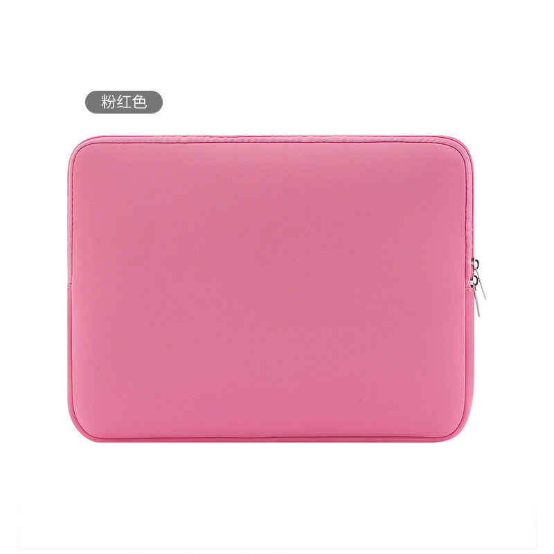 Factory Cross-Border Spot 13inch Clutch Bag Diving Material Apple Tablet Anti-Collision Zipper Laptop Sleeve Bag