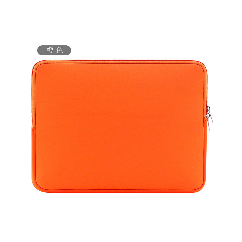 Factory Cross-Border Spot 13inch Clutch Bag Diving Material Apple Tablet Anti-Collision Zipper Laptop Sleeve Bag