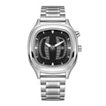 Millennial Retro Fashion Concept Digital Display Sports Men's Watch with Analog Numbers, Niche Ins Trendy Brand Quartz Watch
