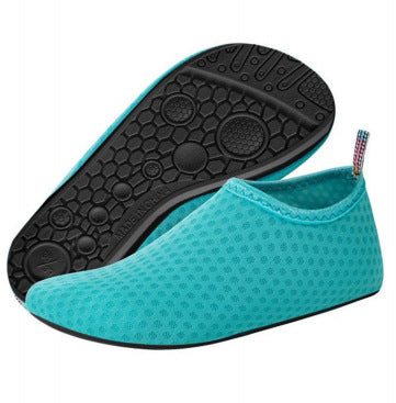 Striped beach shoes snowflake shoes socks beach socks diving snorkeling shoes indoor fitness shoes solid color yoga shoes