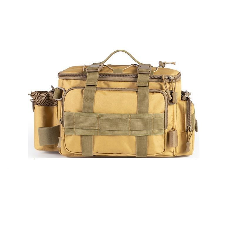 [Send bait box] fishing gear Luya special storage bag waist bag crossbody shoulder waterproof bag large capacity fishing rod bag