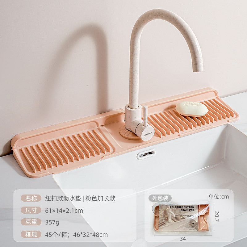 Tapete Silicone Anti-Escorrimento para Lava-Louça | Cozinha
