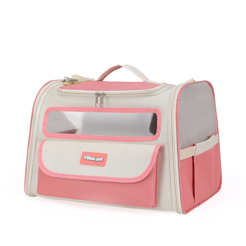 Bolsa de Transporte para Gatos Portátil | Ombro, Grande Capacidade, Ventilada