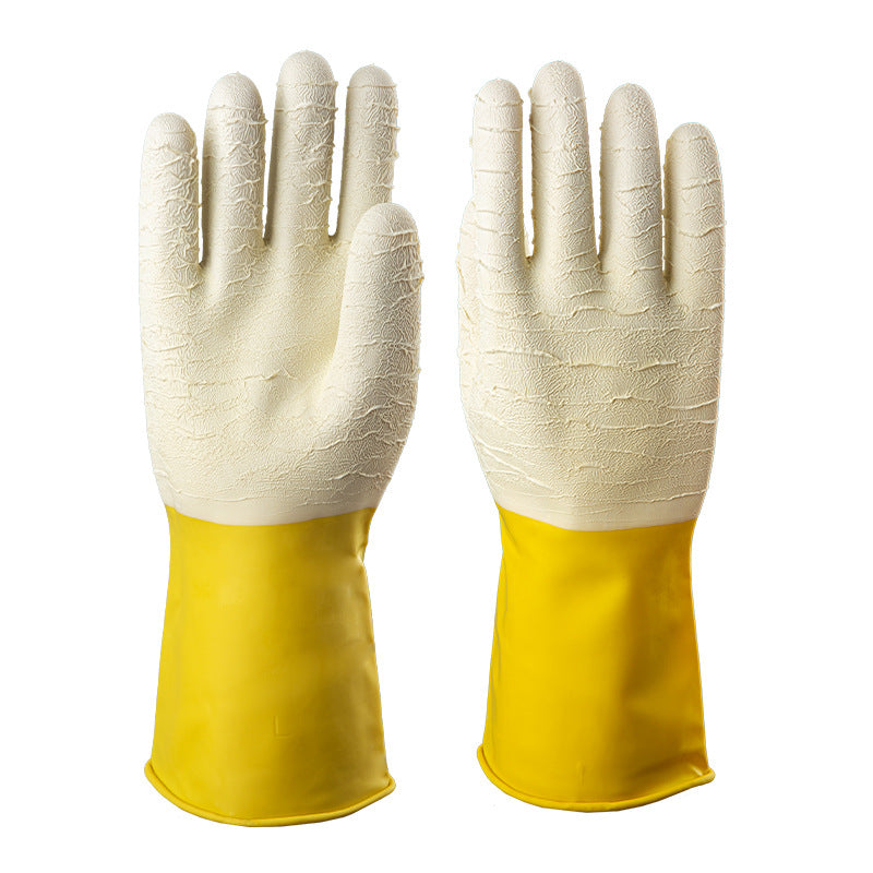 Good Quality Dishwashing Gloves, Kitchen Durable Housekeeping Cleaning Rubber Gloves, Thickened Laundry Gloves
