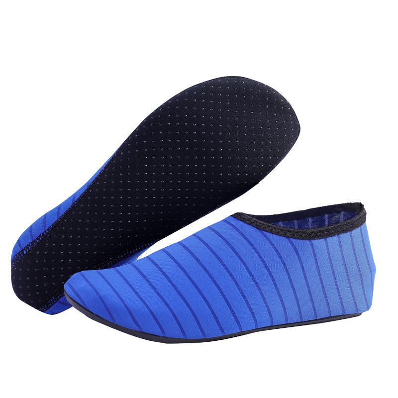 Beach Shoes Beach Socks Swimming Diving Snorkeling Non-slip Tracing Shoes Men's and Women's Adult Soft-soled Quick-drying Seaside Wading Shoes
