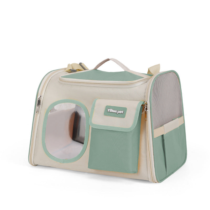 Bolsa de Transporte para Gatos Portátil | Ombro, Grande Capacidade, Ventilada