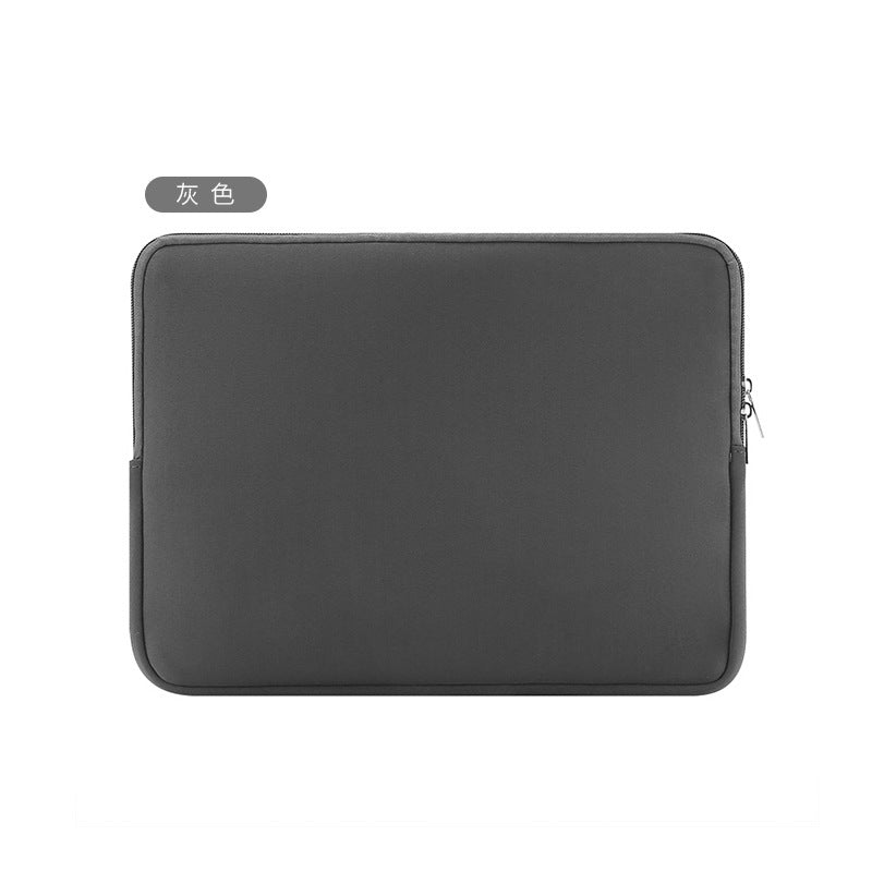 Factory Cross-Border Spot 13inch Clutch Bag Diving Material Apple Tablet Anti-Collision Zipper Laptop Sleeve Bag