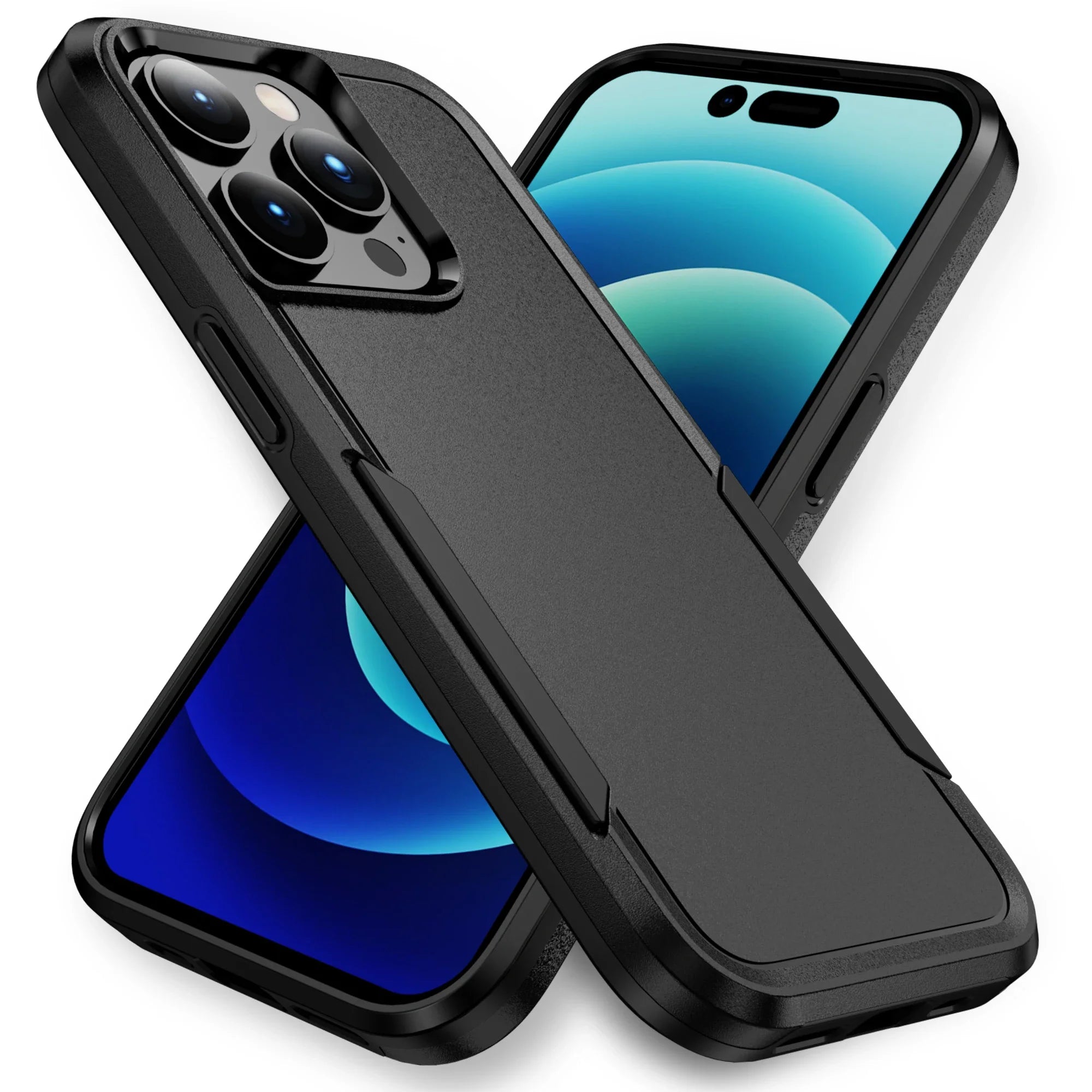 Case For iPhone 16 15 14 13 12 11 Pro Max X XS XR 8 7 Plus Heavy Duty Shockproof Anti-Scratch Rugged Protective with Full Cover