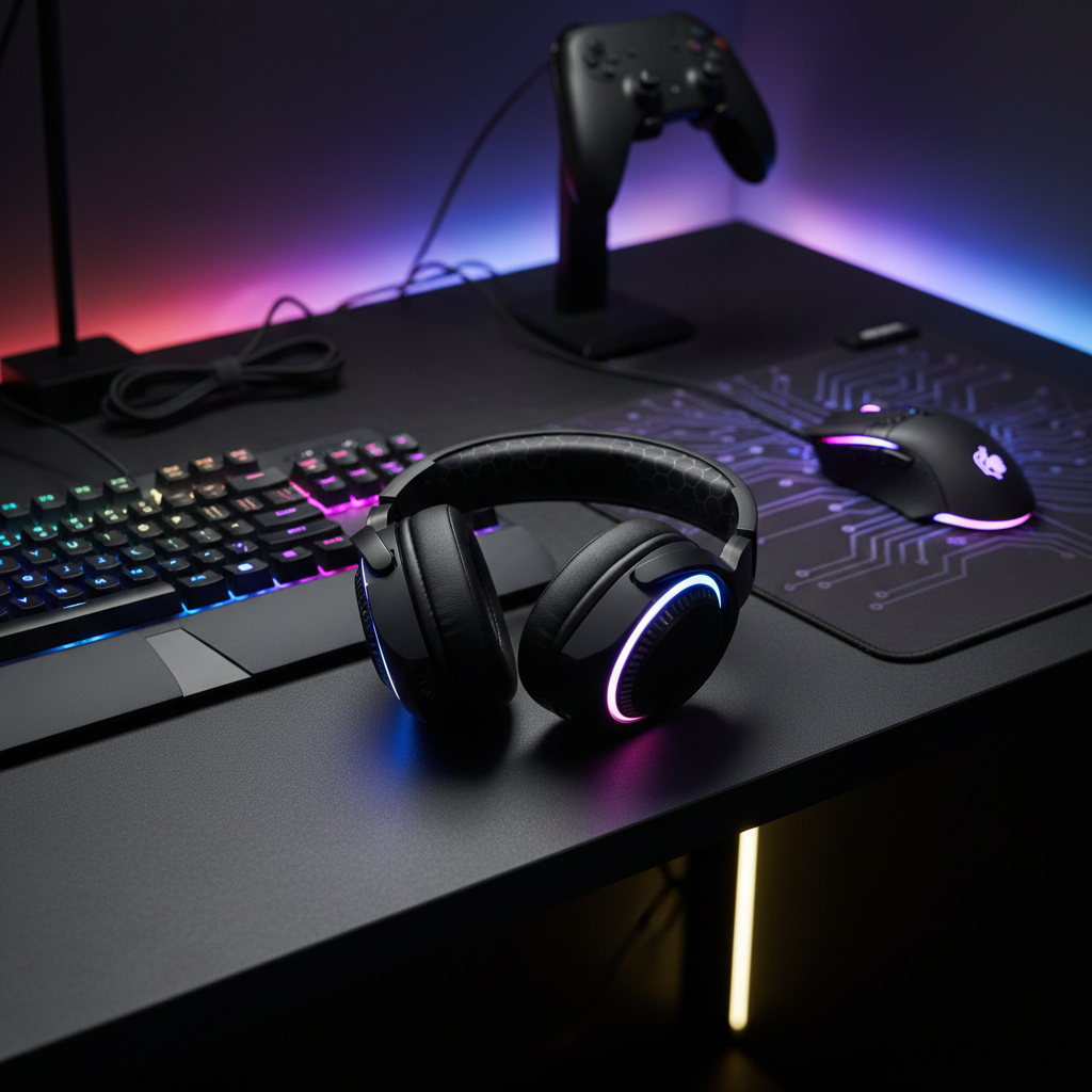 Headphones Gaming RGB