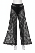 Calça de Renda Preta