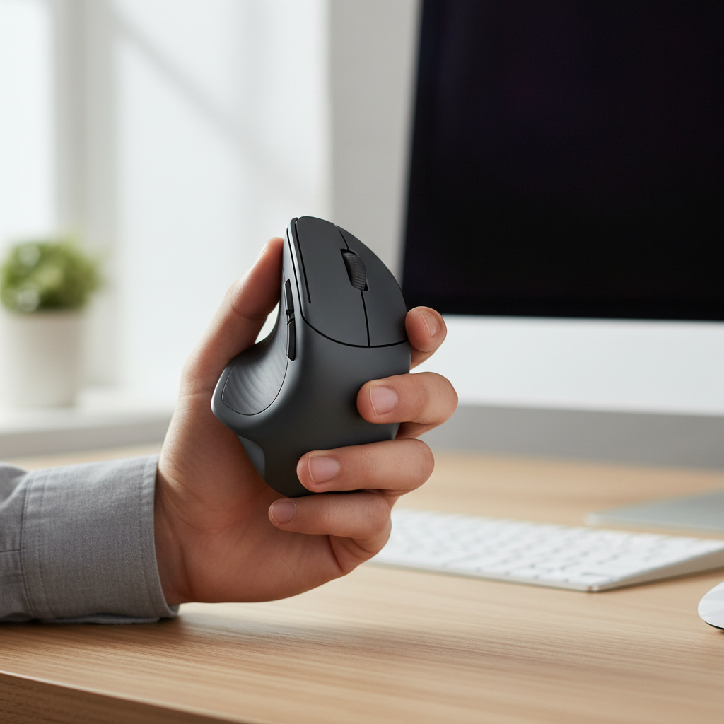 Rato Vertical Ergonómico
