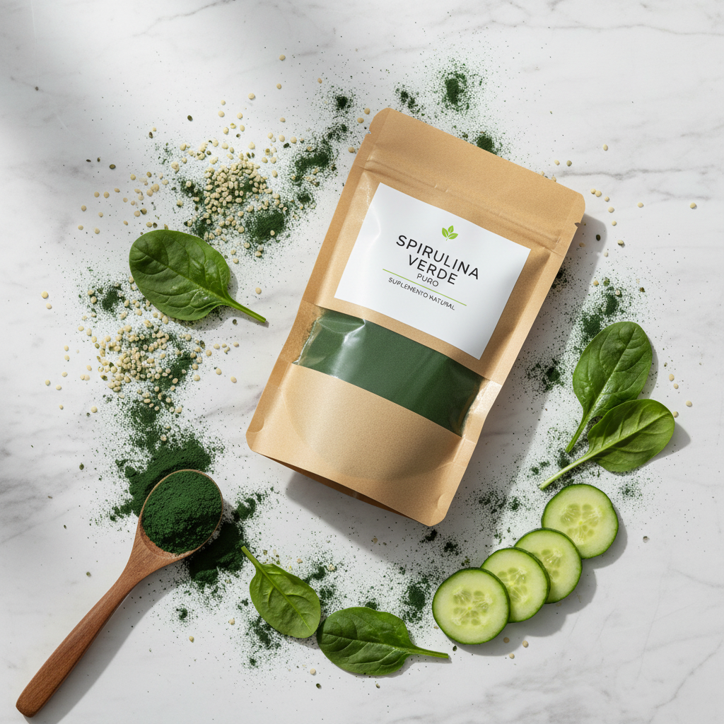 Spirulina em Pó