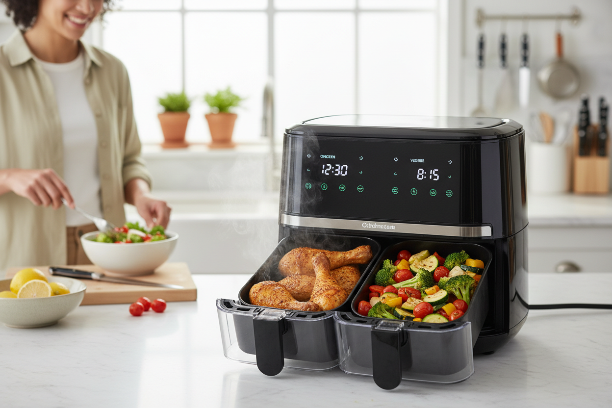 Air Fryer Dupla Grelha