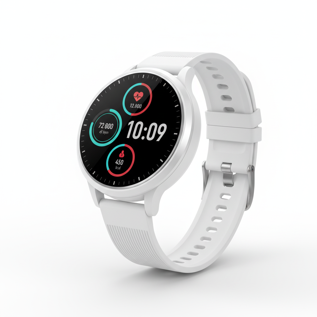 Smartwatch Fitness Pro Unissexo - Branco