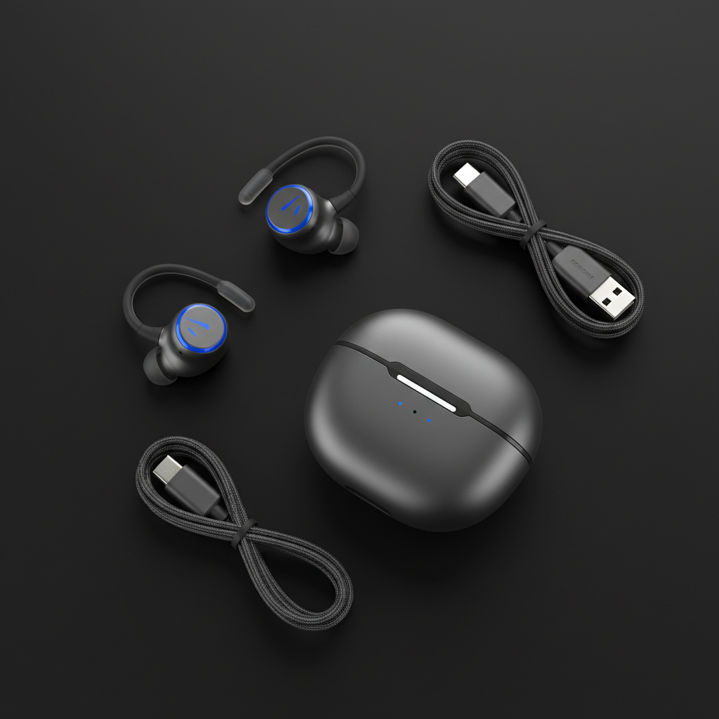 Earbuds Desportivos à Prova de Água