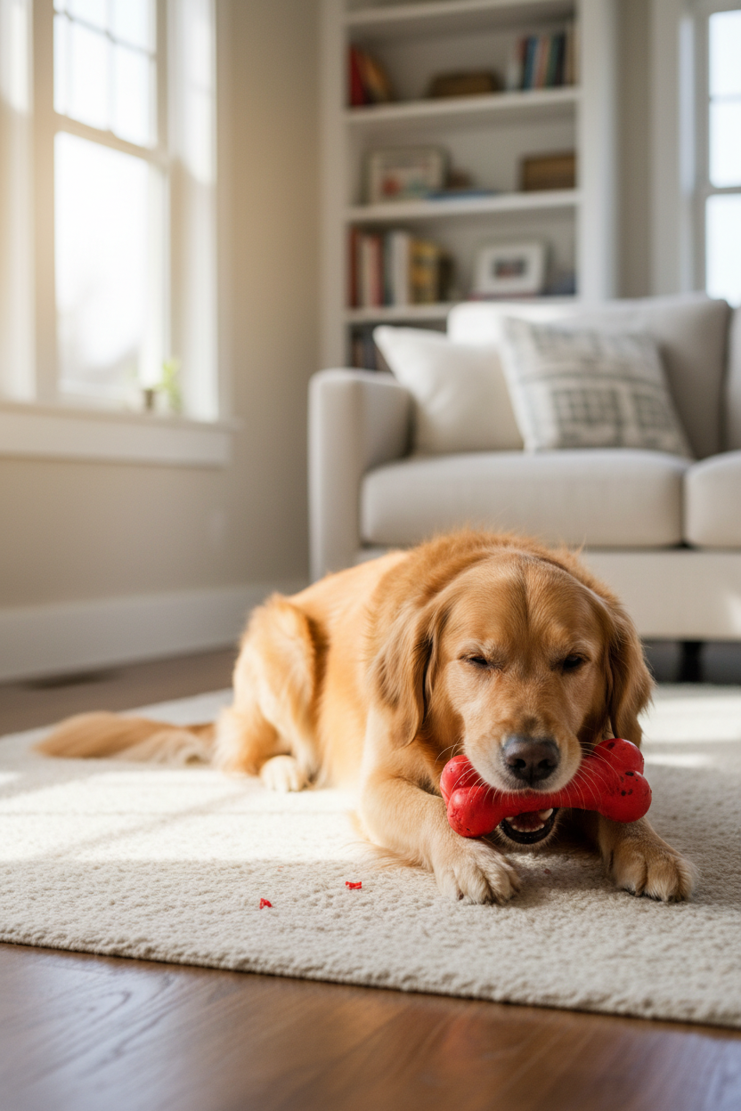 Brinquedo para Cão — Osso de Borracha