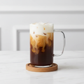 Chávena de Café Gelado em Vidro Alto