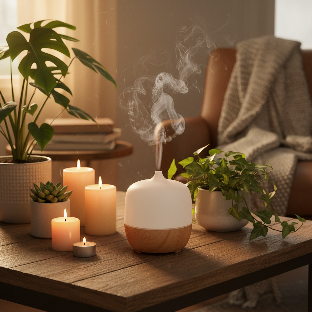 Difusor de Aromas Ultrassónico LED