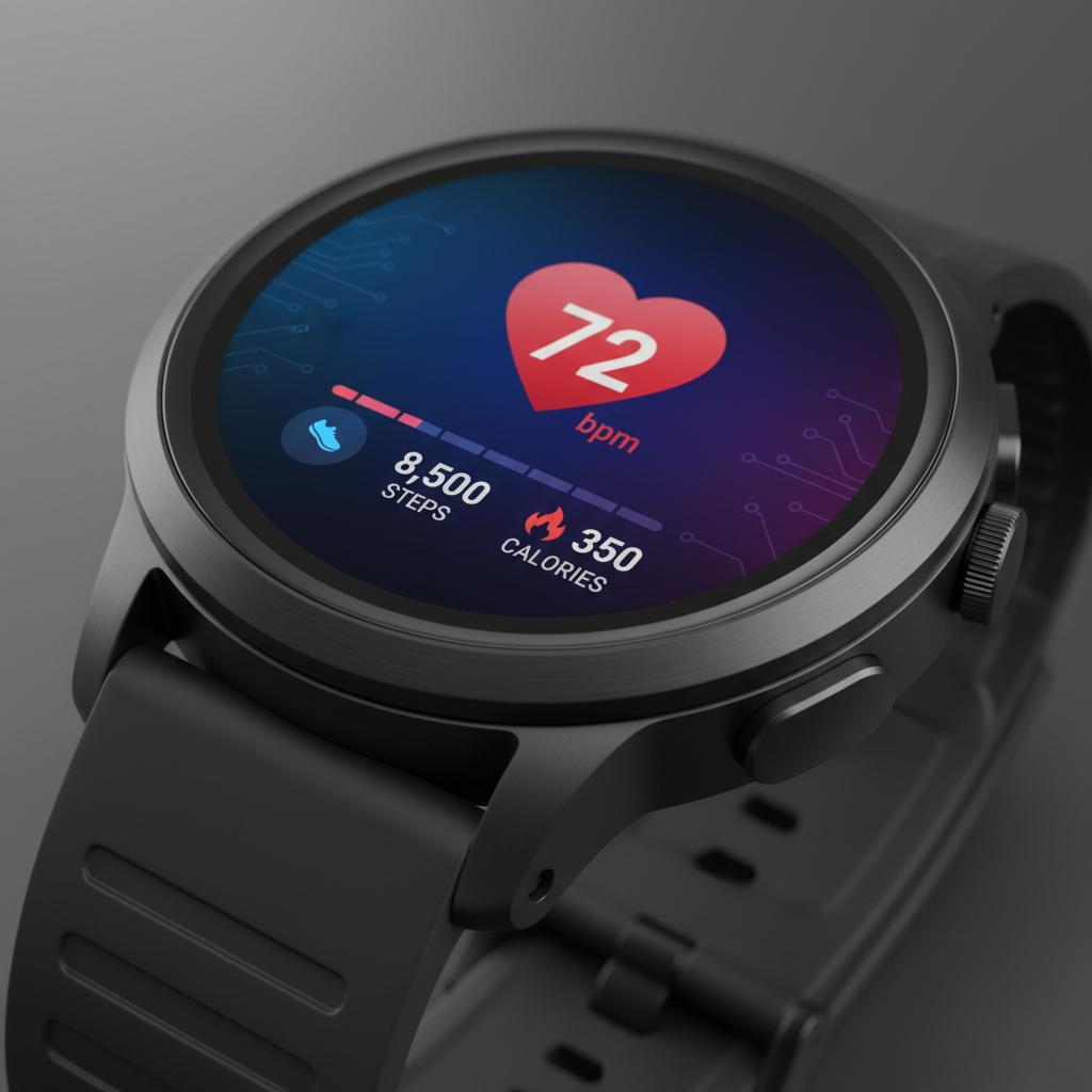 Smartwatch Fitness Pro Unissexo - Preto