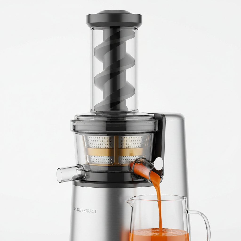 Slow Juicer de Prensagem a Frio