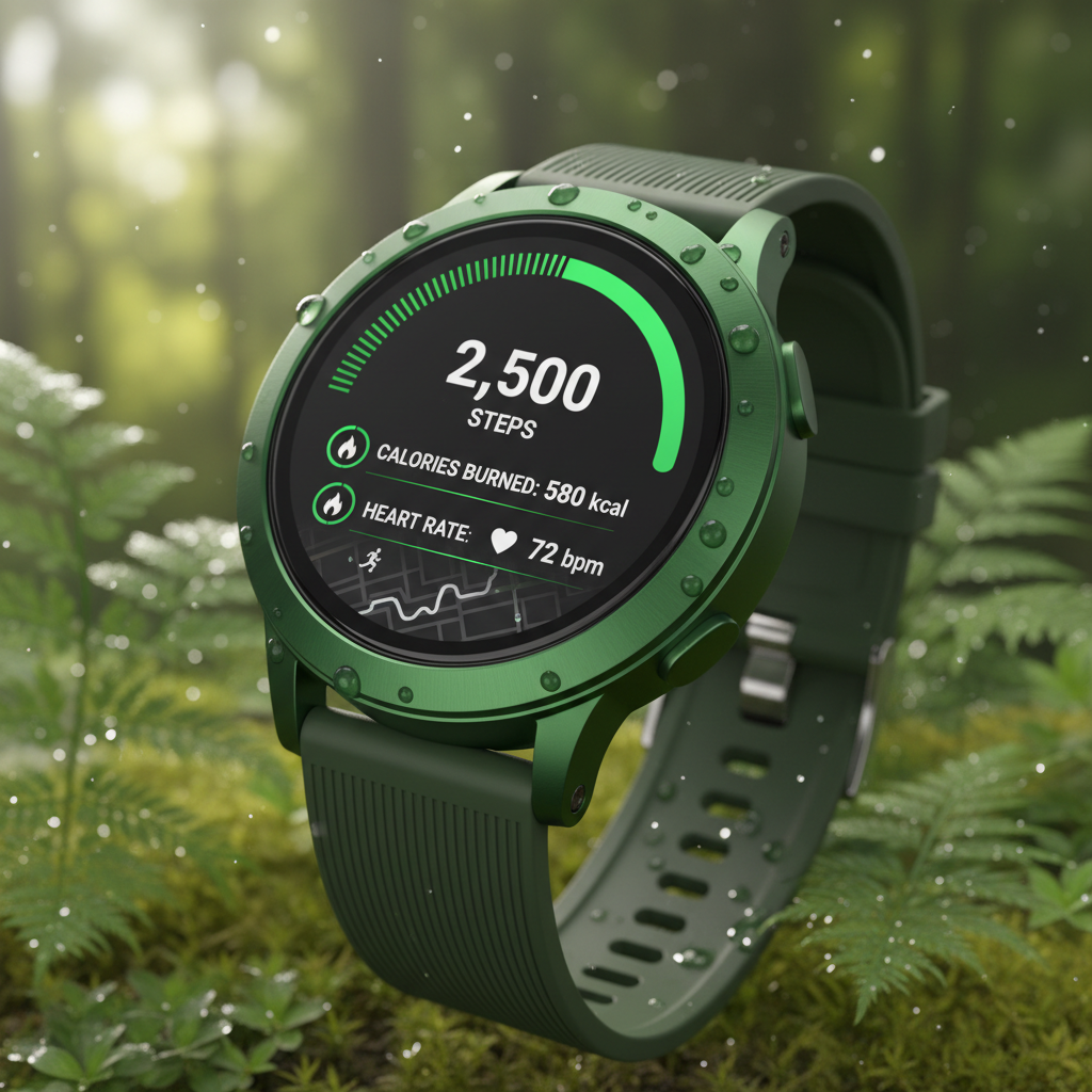 Smartwatch Fitness Pro Unissexo - Verde