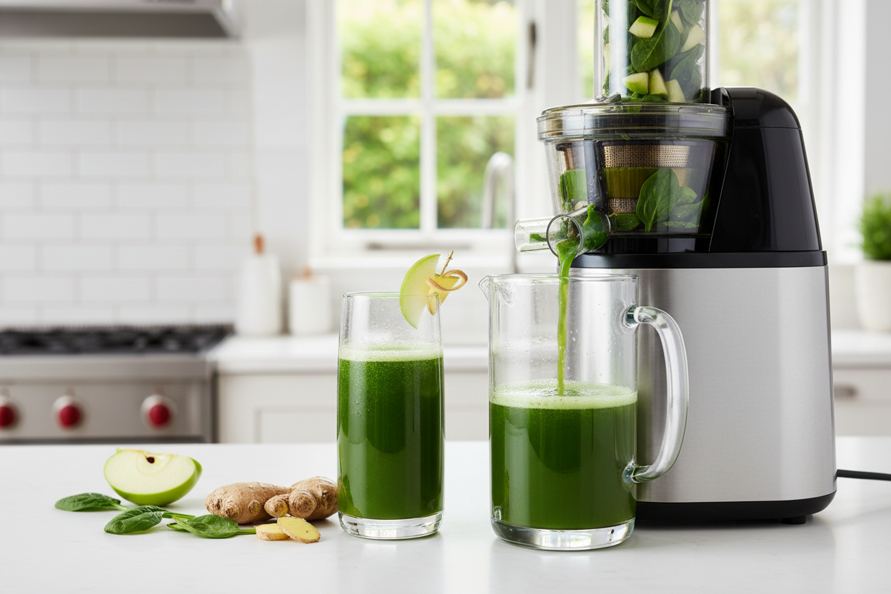 Slow Juicer de Prensagem a Frio