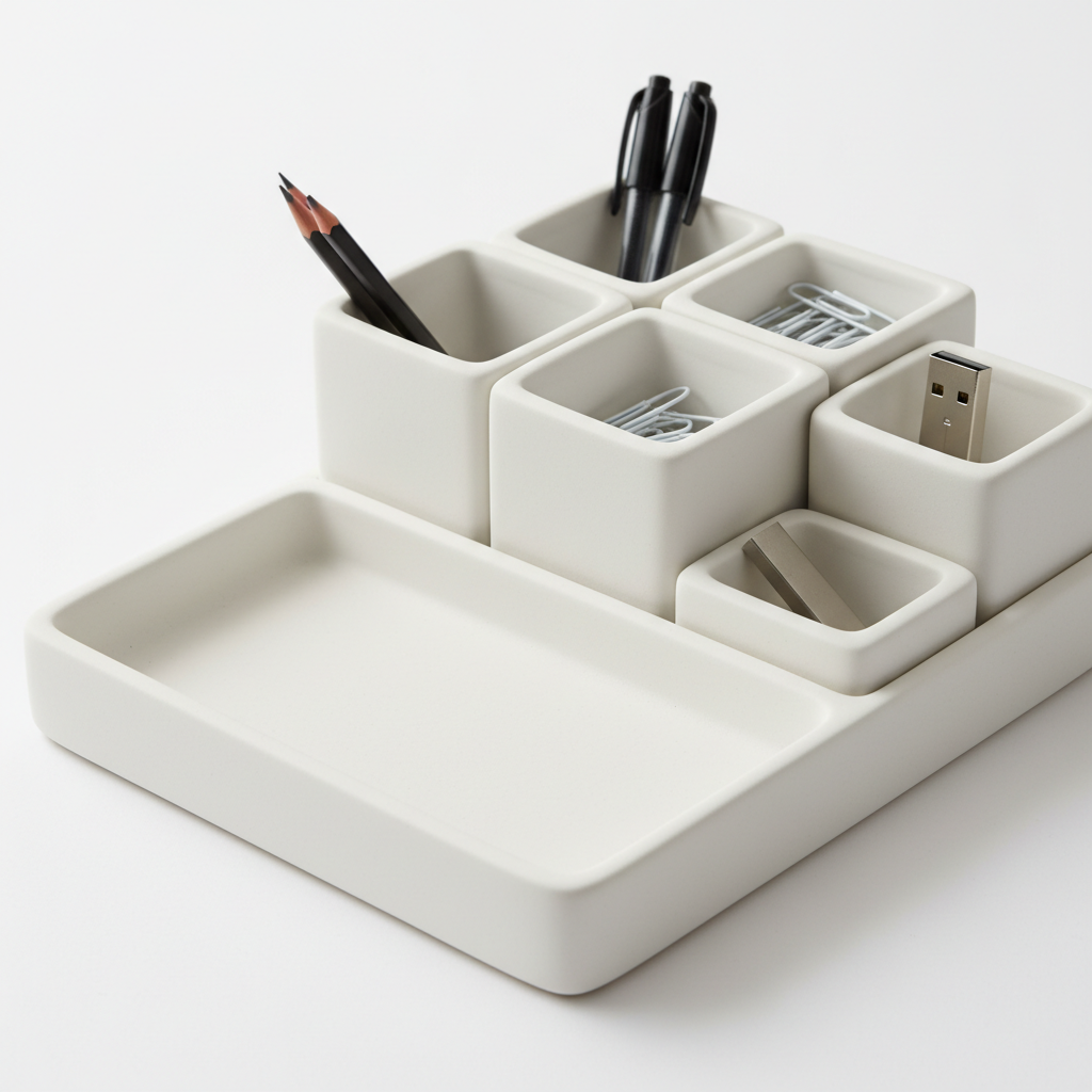 Organizador de Secretária Minimalista