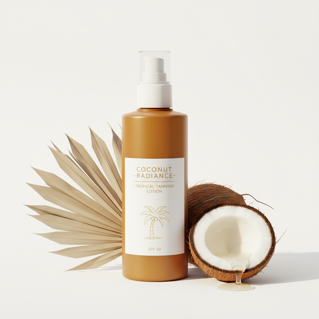 Bronzeador Perfumado de Coco