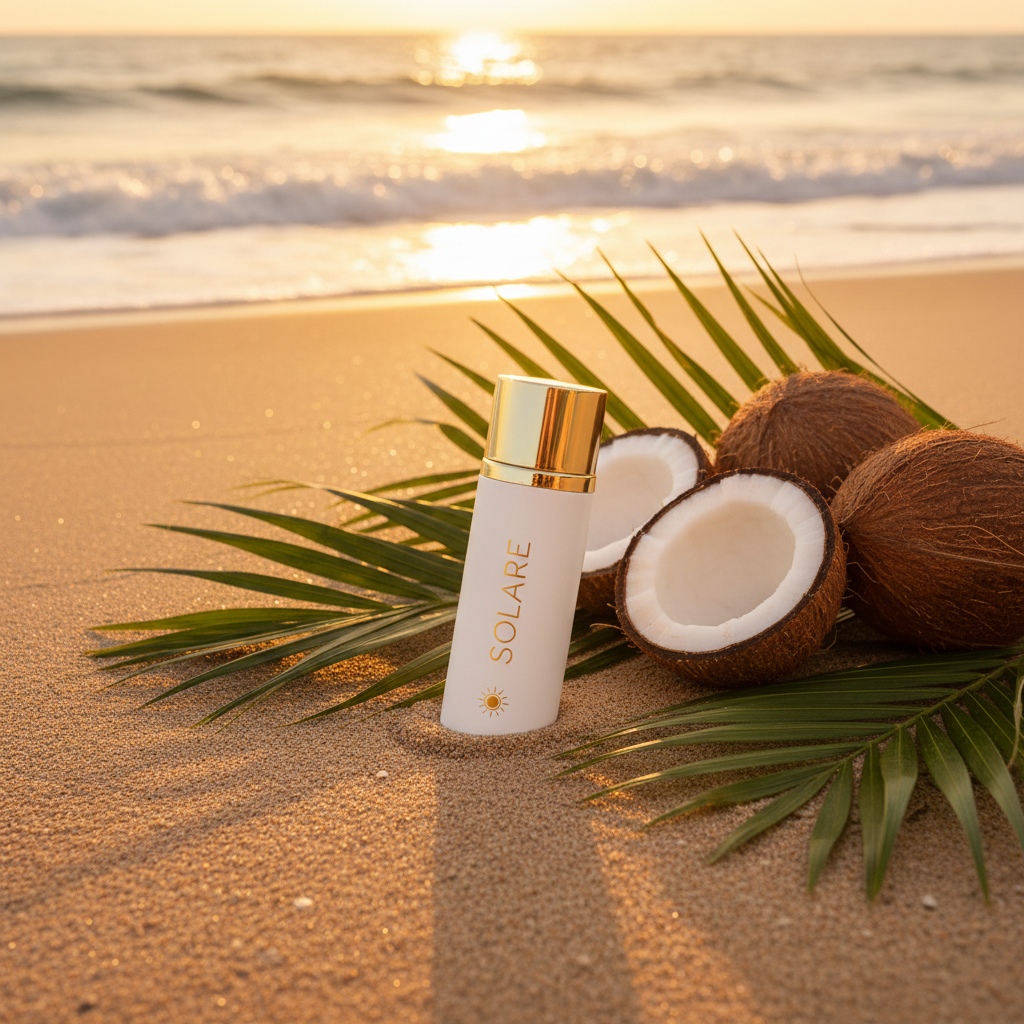 Bronzeador Perfumado de Coco
