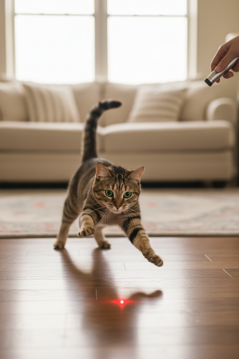 Brinquedo para Gato — Ponteiro Laser
