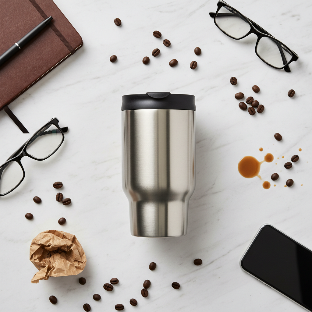 Chávena de Café Térmica Inox Travel