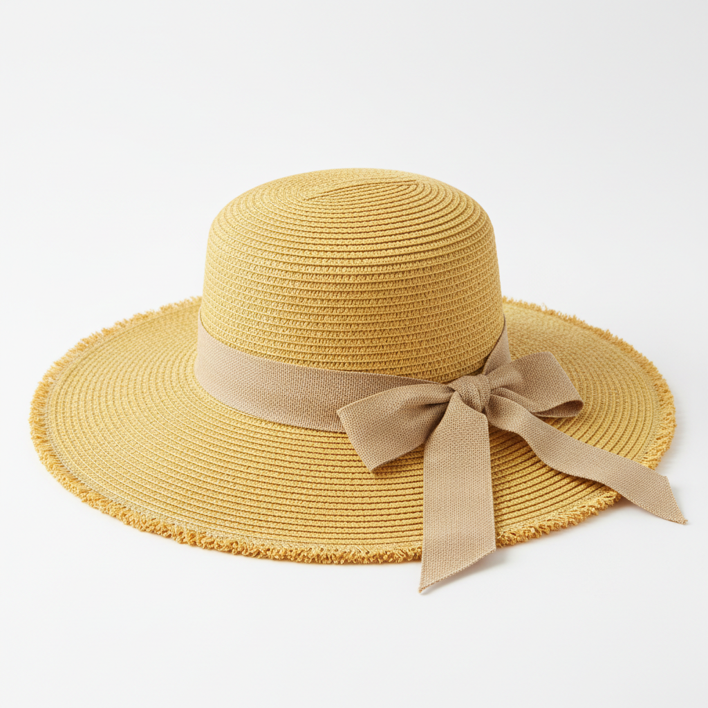 Chapéu de Palha Amarelo