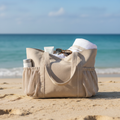 Saco de Praia com Rede Lateral